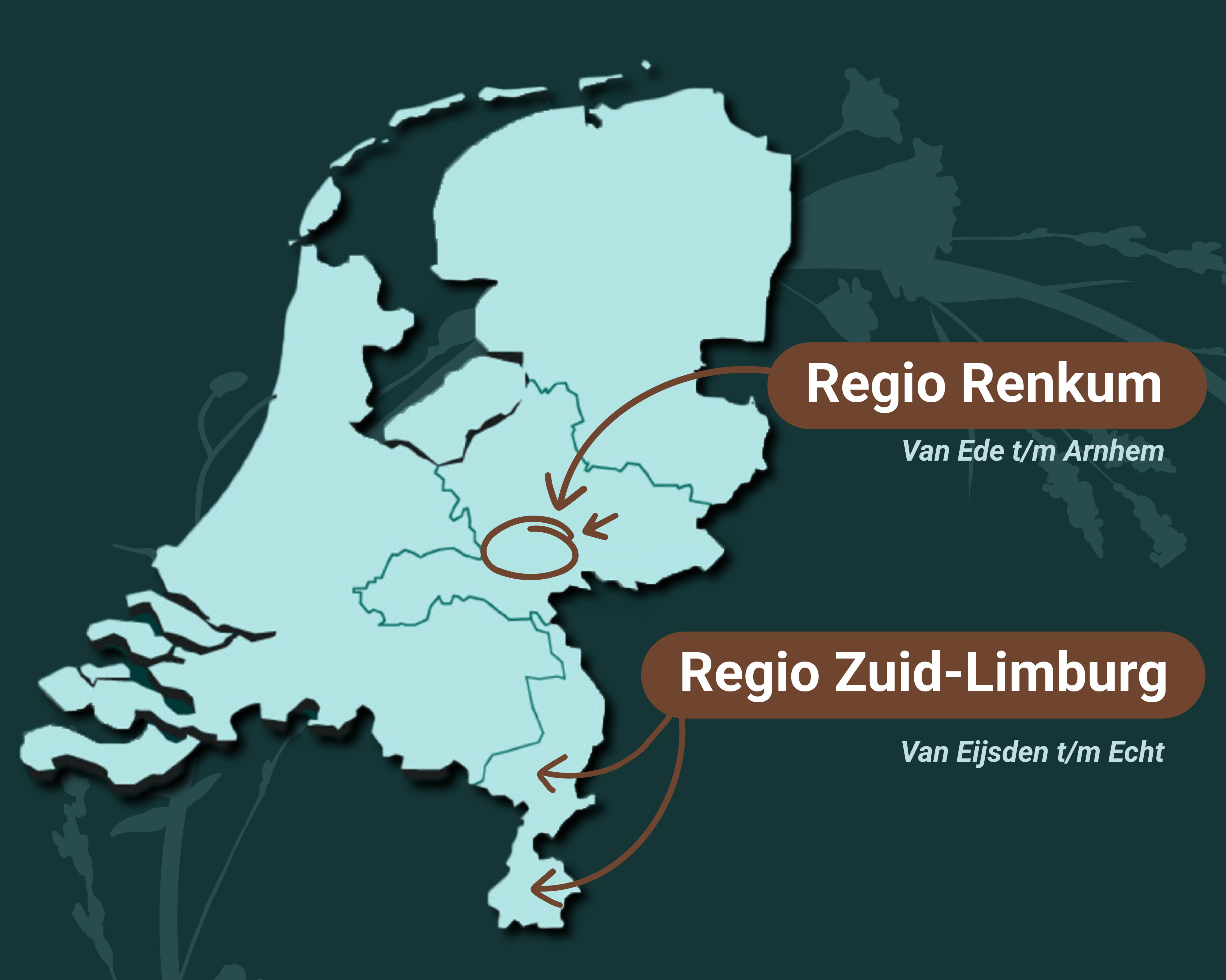 Persoonlijke service in uw regio