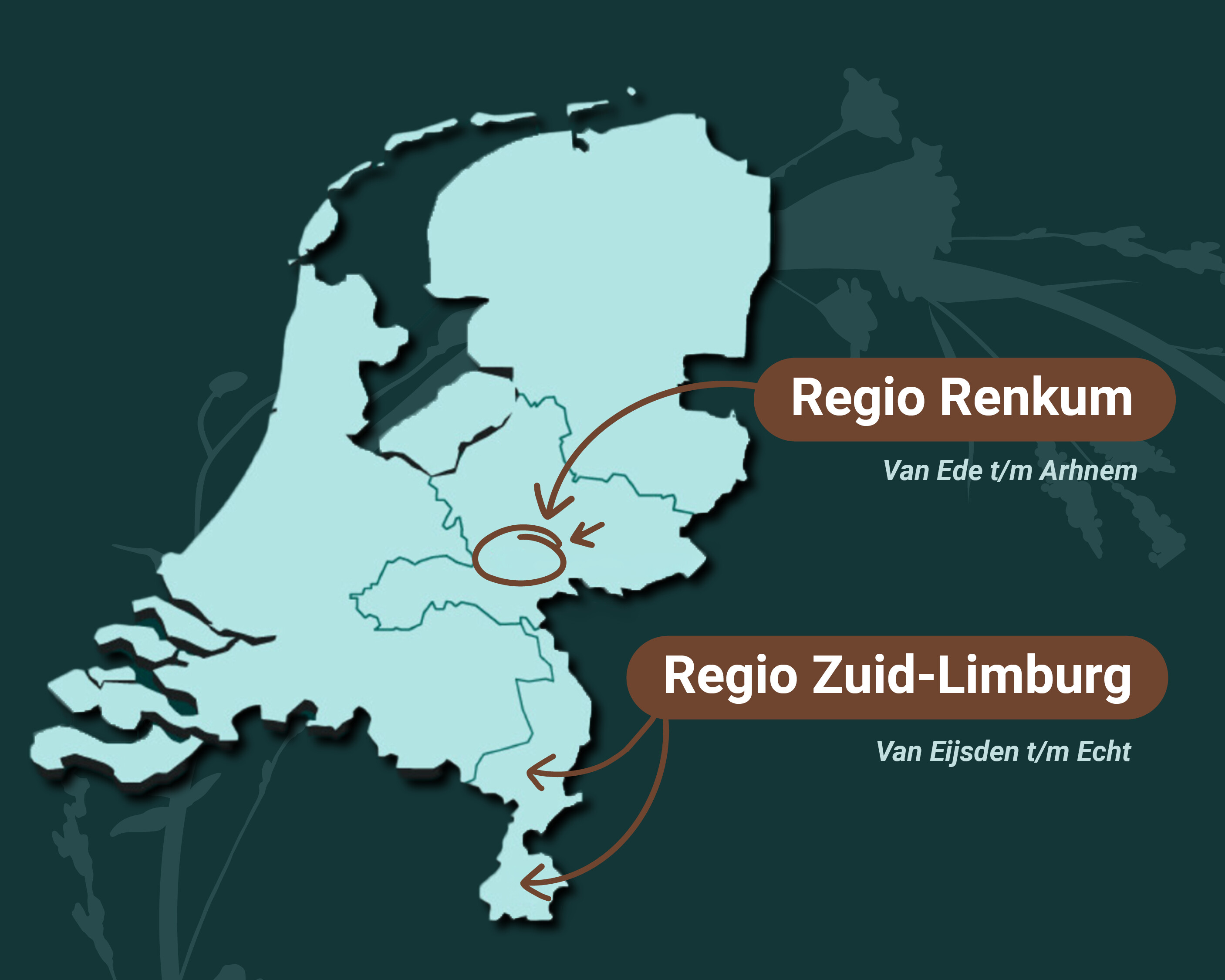 Persoonlijke service in uw regio